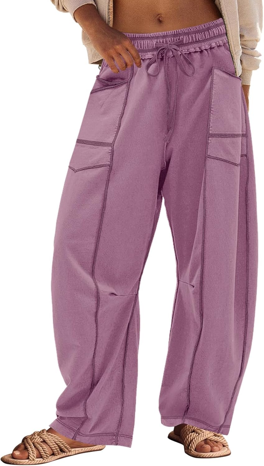 LINA | Barrel-Pants – Weite Sommer-Loungehose für jeden Moment