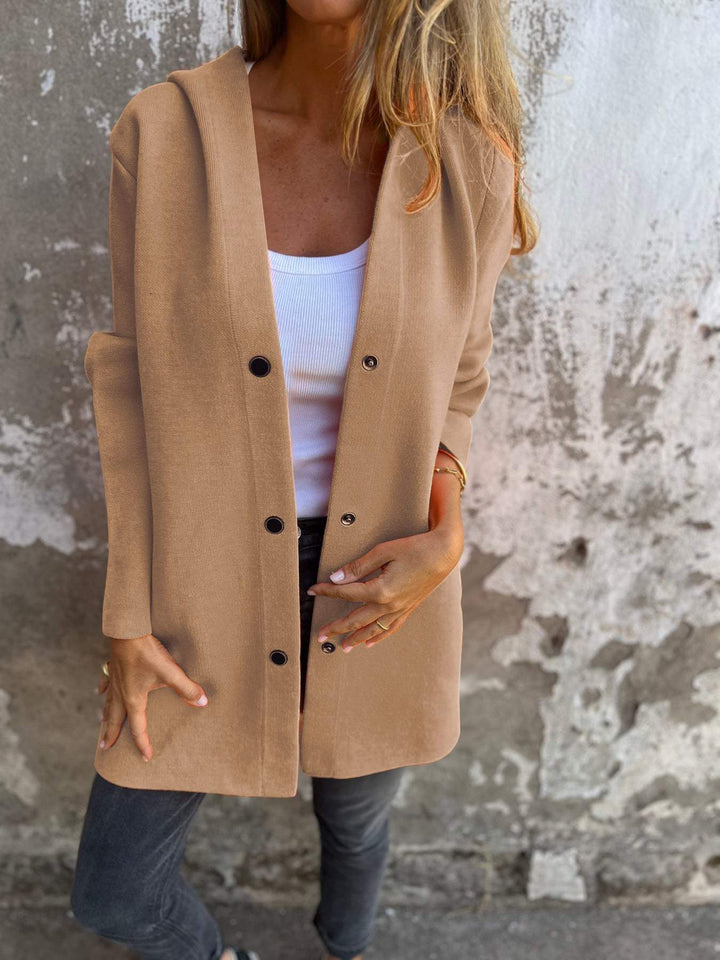Sommerfeld | Langer Cardigan mit Kapuze für Damen (1 kaufen, 1 GRATIS dazu)