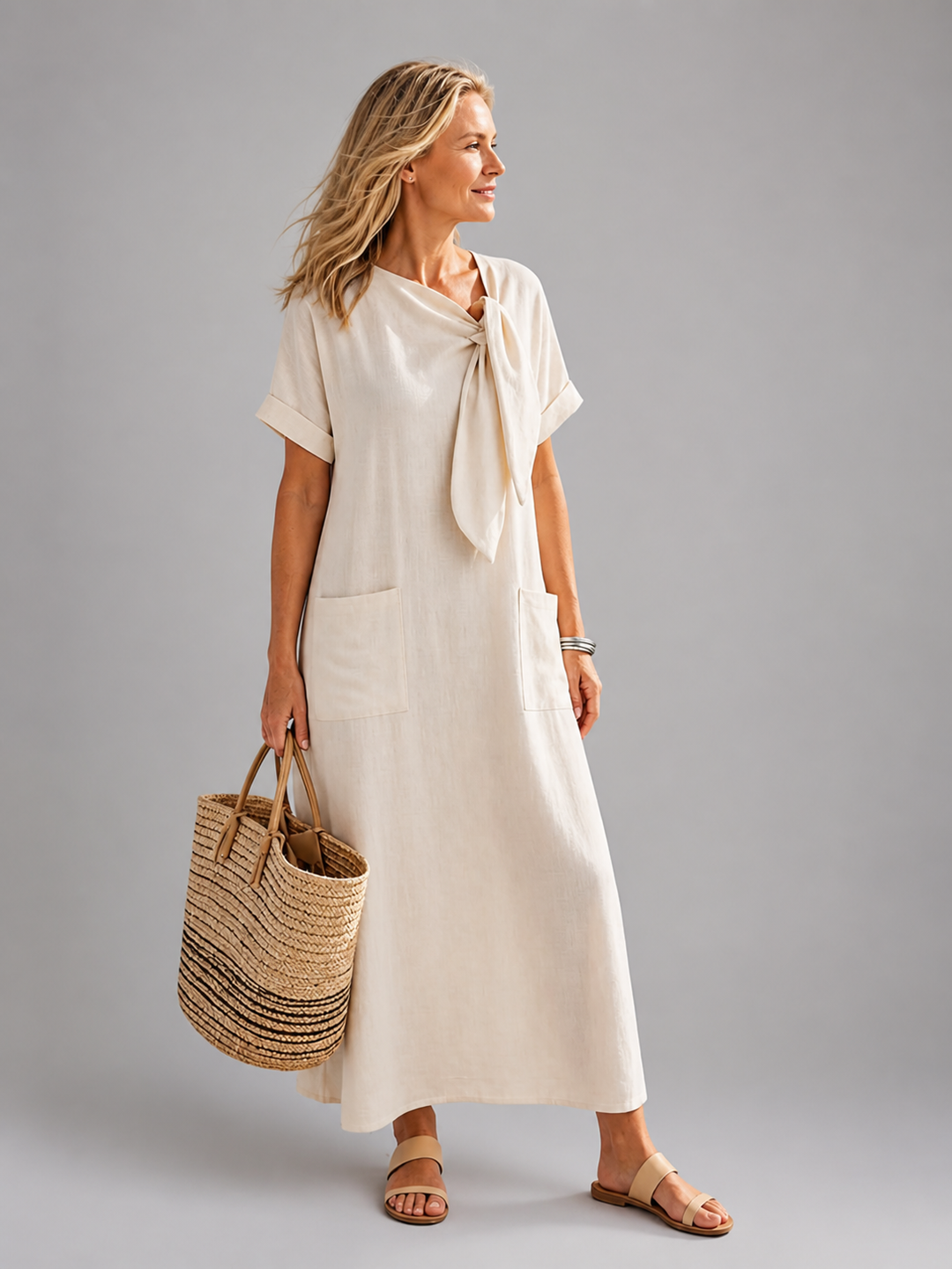 Maren | Lässiges Maxikleid