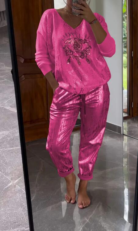 Clea | Strahlendes Zweiteiler-Set