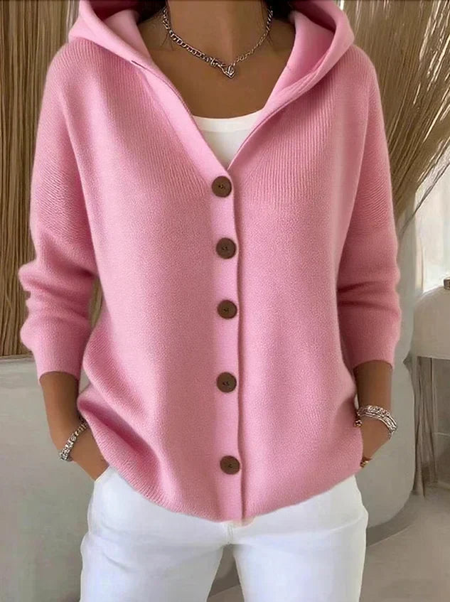 Sommerfeld | Strickjacke mit Kapuze