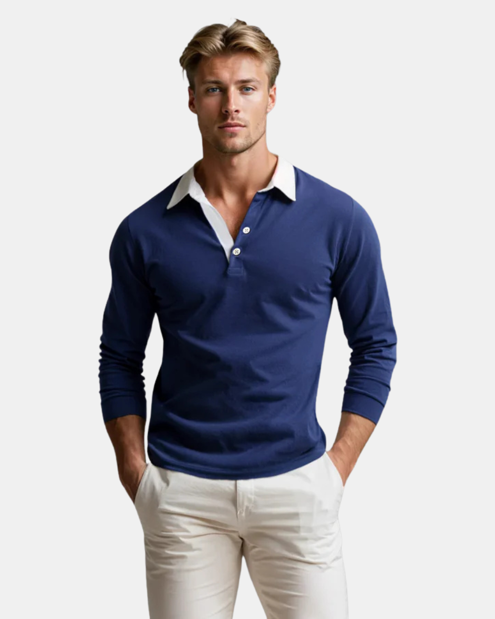 Sommerfeld | Feinstrick-Polopullover (1 kaufen, 1 GRATIS dazu)