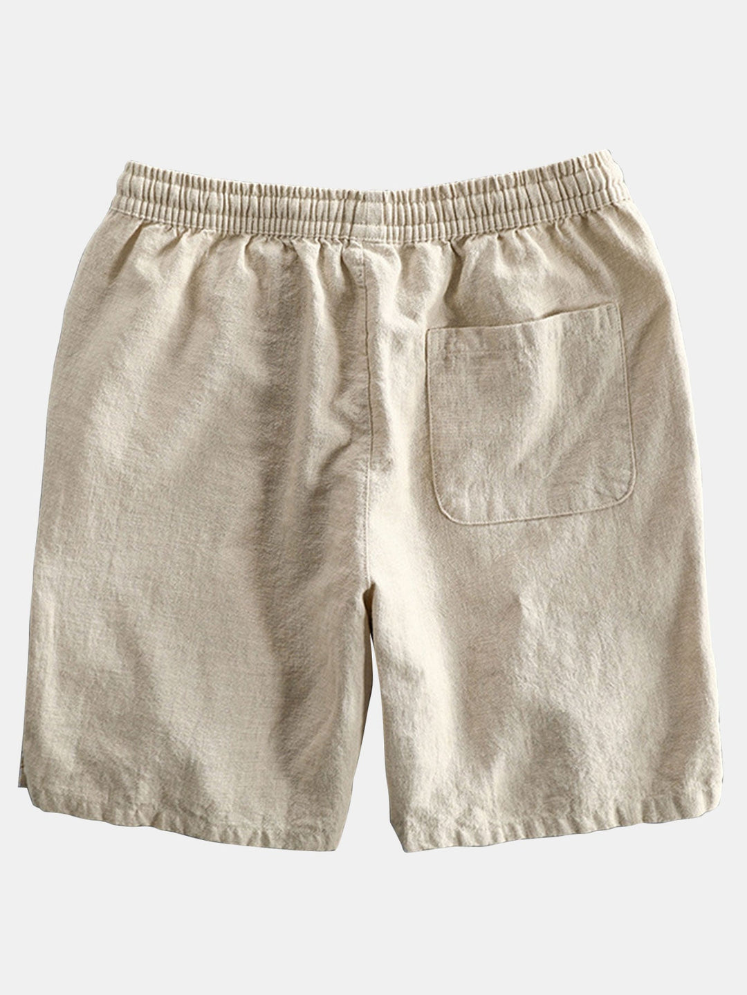 Hemd aus Leinen-Viskose-Mischung mit Knöpfen & Shorts aus Leinen-Baumwoll-Mischung mit Kordelzug