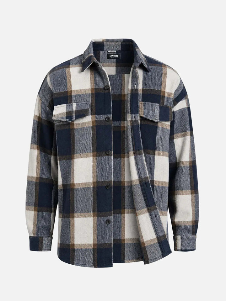 Sommerfeld | Herren-Hemd mit gebürstetem Oversize-Karomuster (1 kaufen, 1 GRATIS dazu)