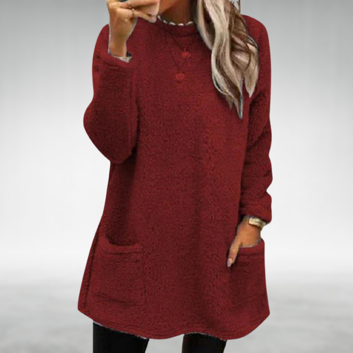 Sommerfeld | Langer Fleece-Pullover