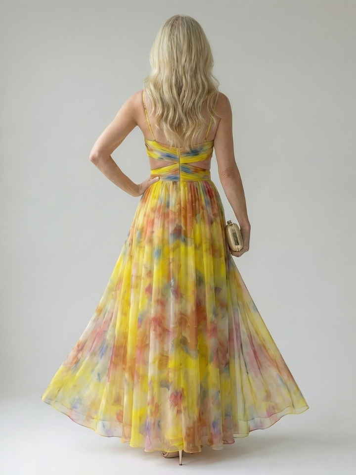 Charlotte | Weiches Wickel-Maxikleid