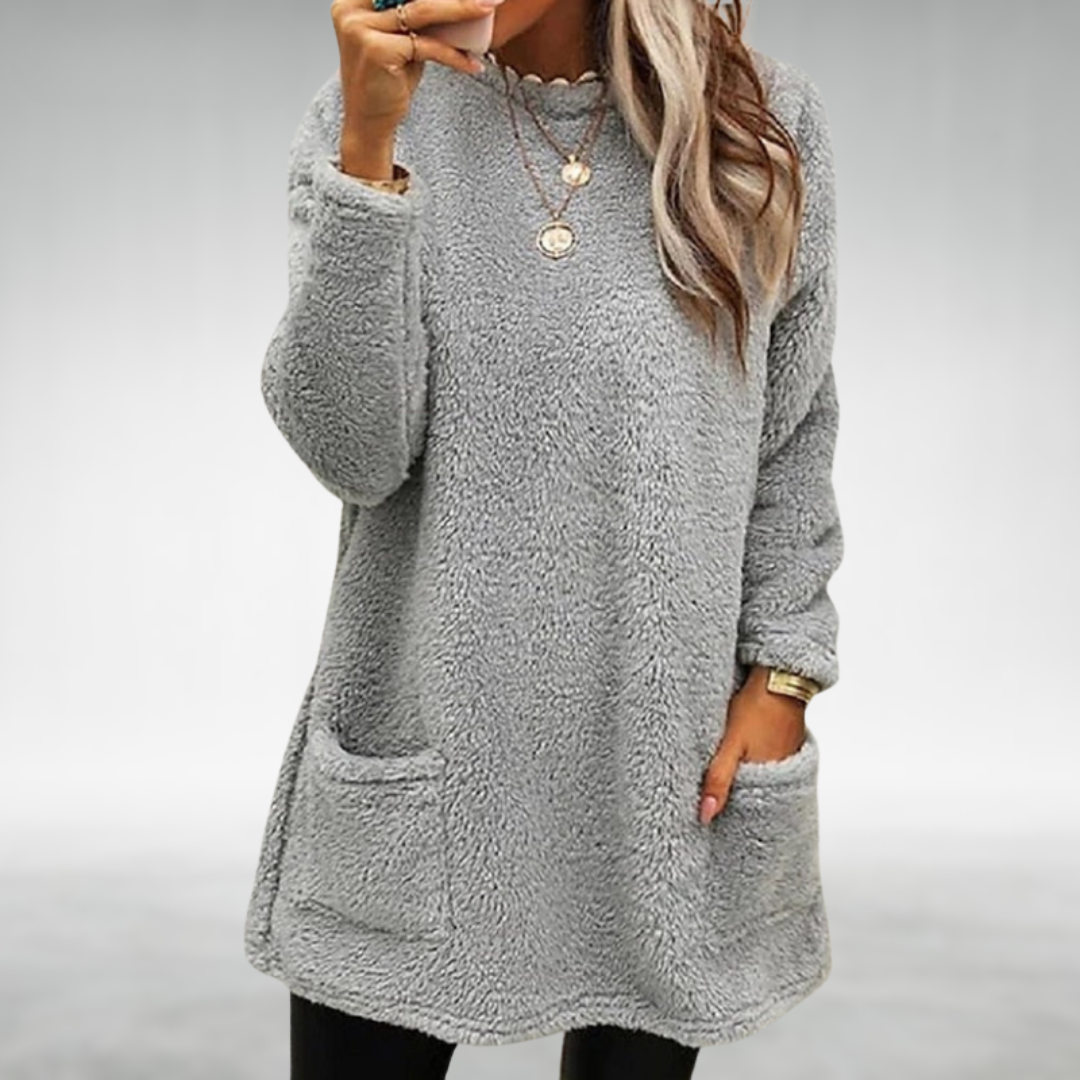 Sommerfeld | Langer Fleece-Pullover