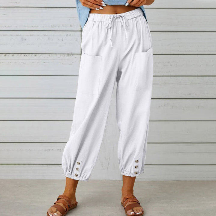 Sommerfeld | Hose aus Baumwollleinen (1 Kaufen, 1 GRATIS dazu)