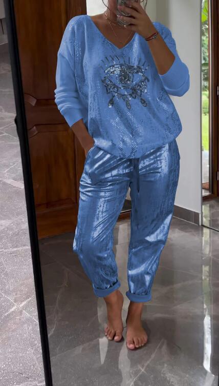 Clea | Strahlendes Zweiteiler-Set