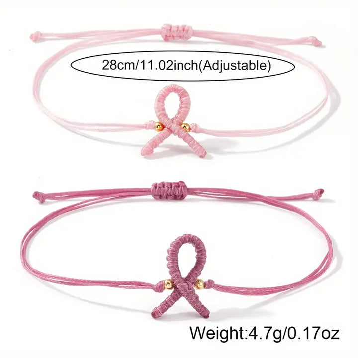 Armband aus Perlenband | Brustkrebs unterstützen – 1+1 gratis