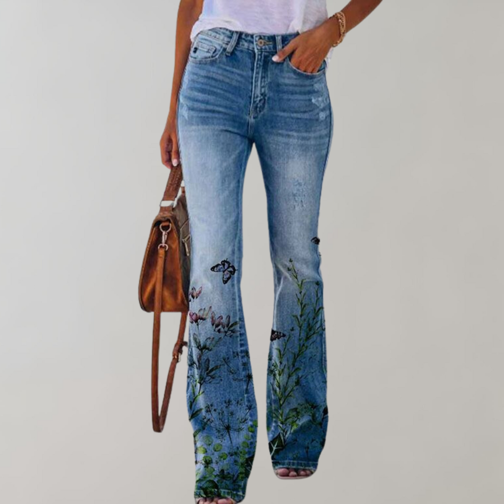 Blaire | Jeans mit hoher Taille und Schlag