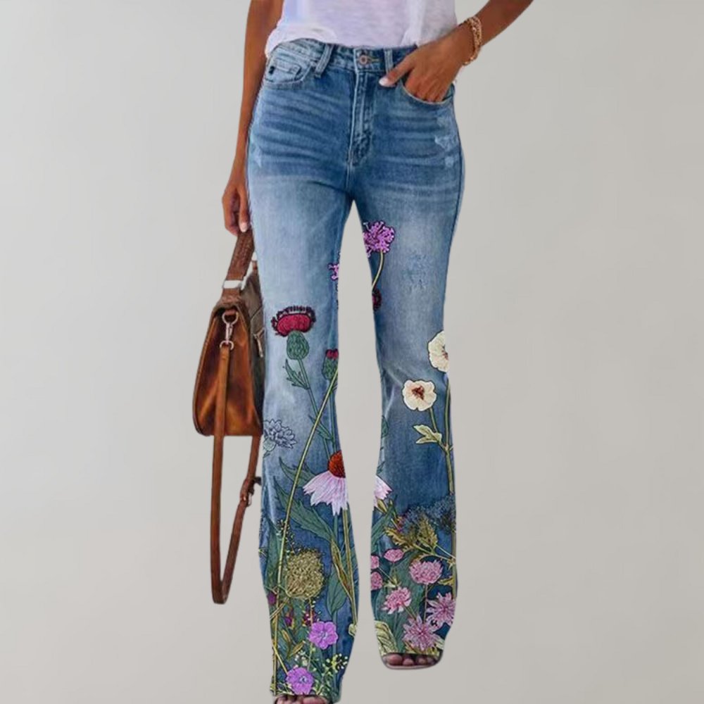 Blaire | Jeans mit hoher Taille und Schlag