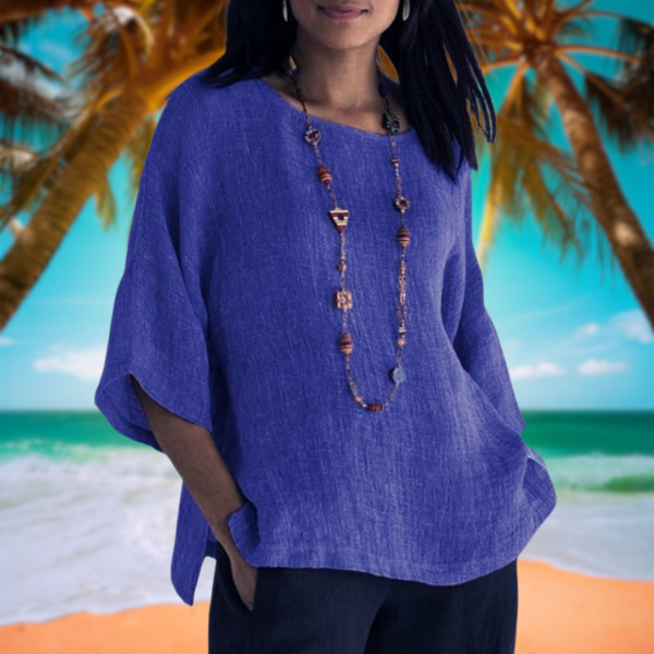 Layla | Entspanntes Tropen-Oberteil