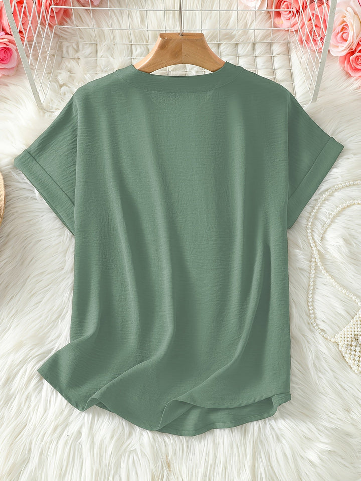 Sommerfeld | Locker sitzende Bluse mit V-Ausschnitt (2 Kaufen, 1 GRATIS dazu)