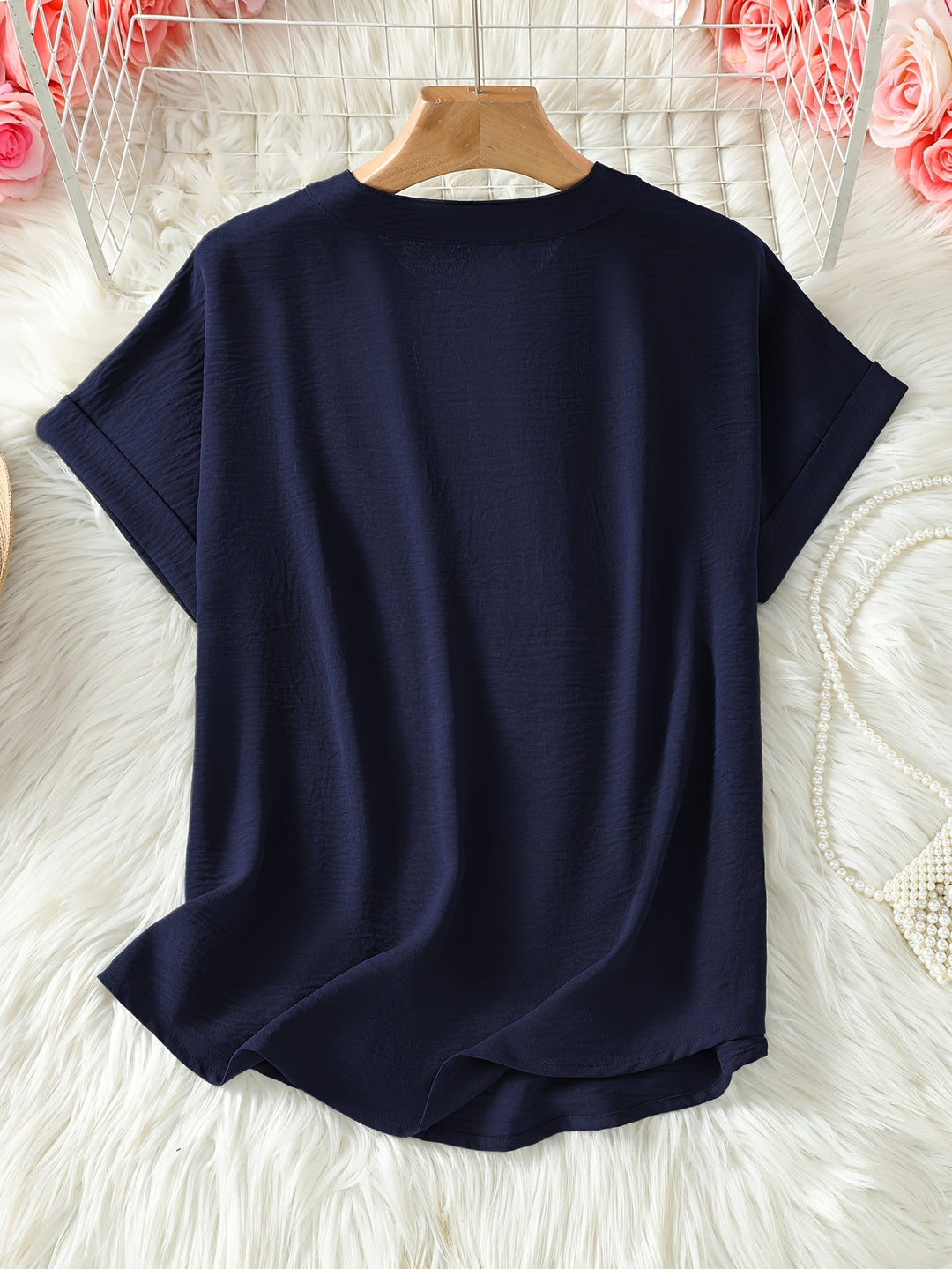 Sommerfeld | Locker sitzende Bluse mit V-Ausschnitt (2 Kaufen, 1 GRATIS dazu)