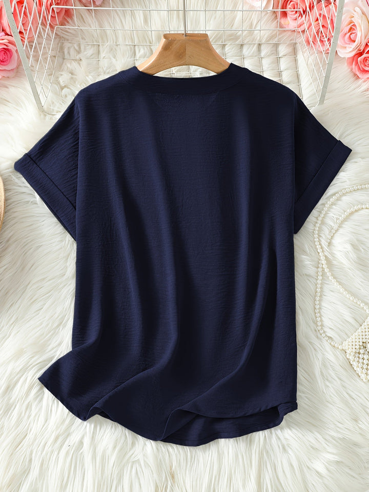 Sommerfeld | Locker sitzende Bluse mit V-Ausschnitt (2 Kaufen, 1 GRATIS dazu)