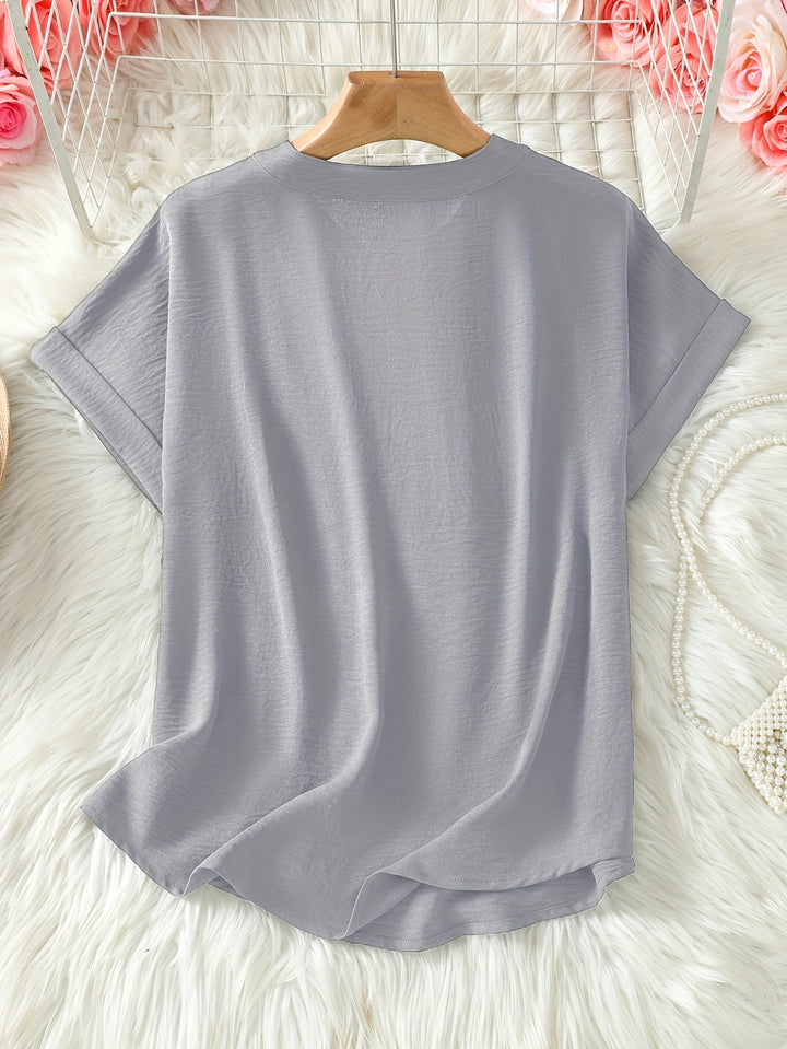 Sommerfeld | Locker sitzende Bluse mit V-Ausschnitt (2 Kaufen, 1 GRATIS dazu)