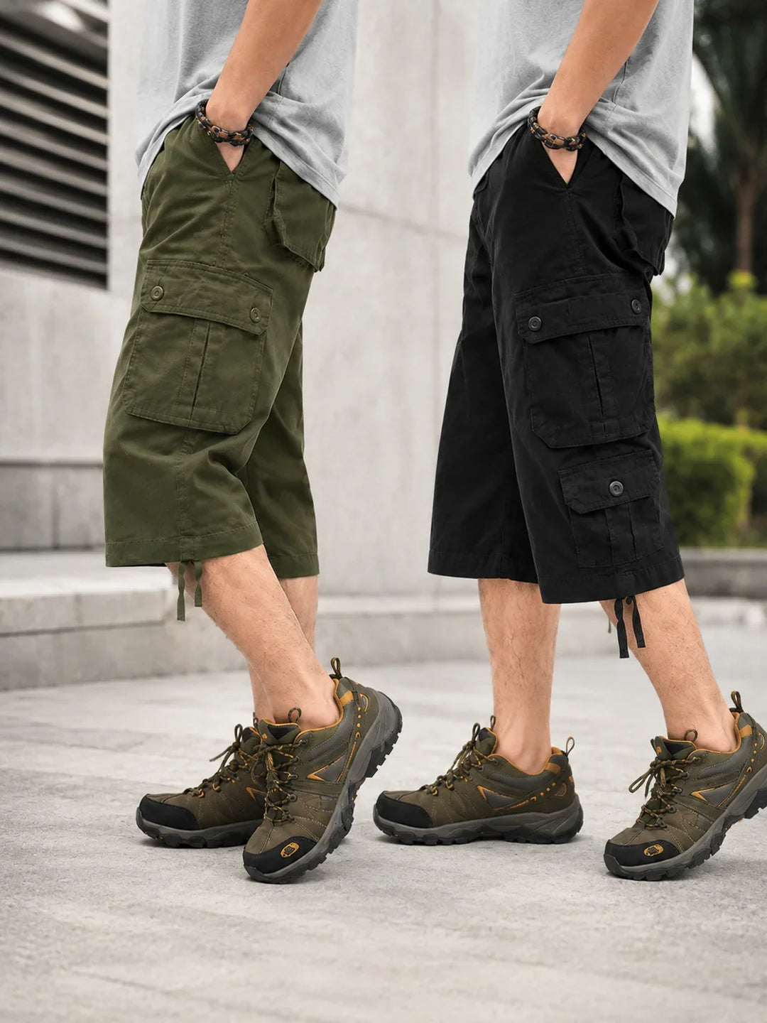 Sommerfeld | 3er-Pack Cargo-Shorts mit 6 Taschen