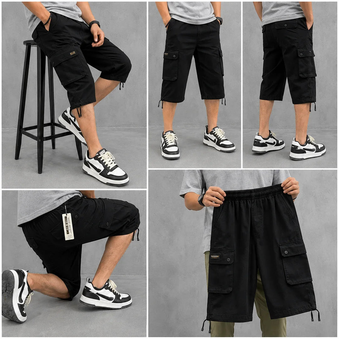 Sommerfeld | 3er-Pack Cargo-Shorts mit 6 Taschen