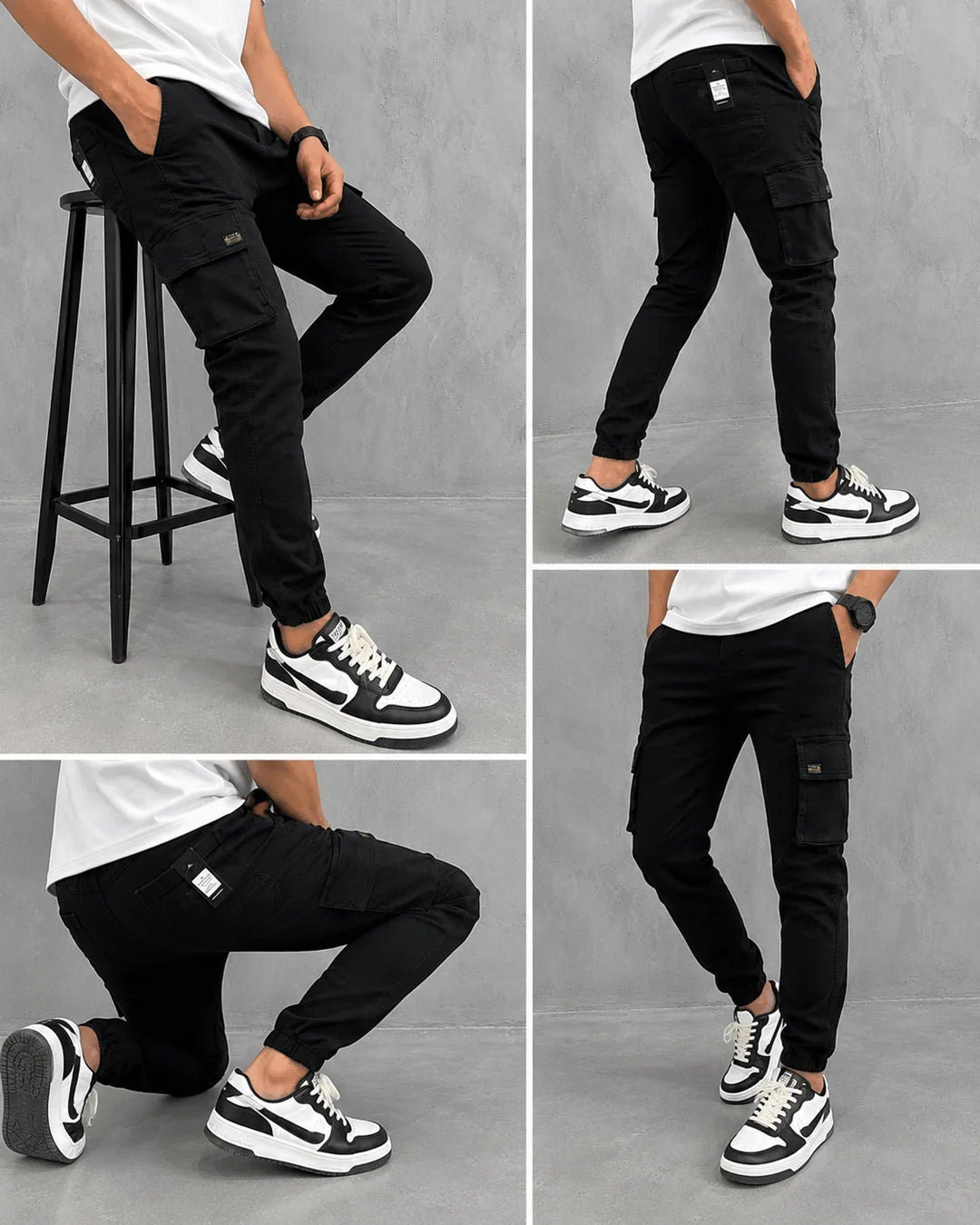 Sommerfeld | Cargo-Jogginghose mit 6 Taschen (2er pack)