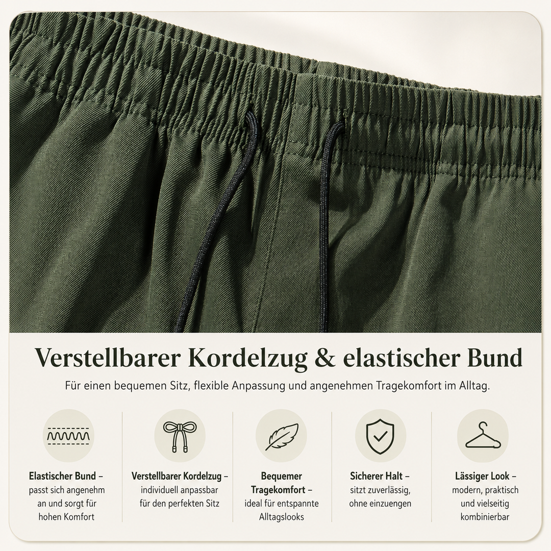 Sommerfeld | Komfortable Cargo-Shorts für Herren (1 kaufen, 1 GRATIS dazu)