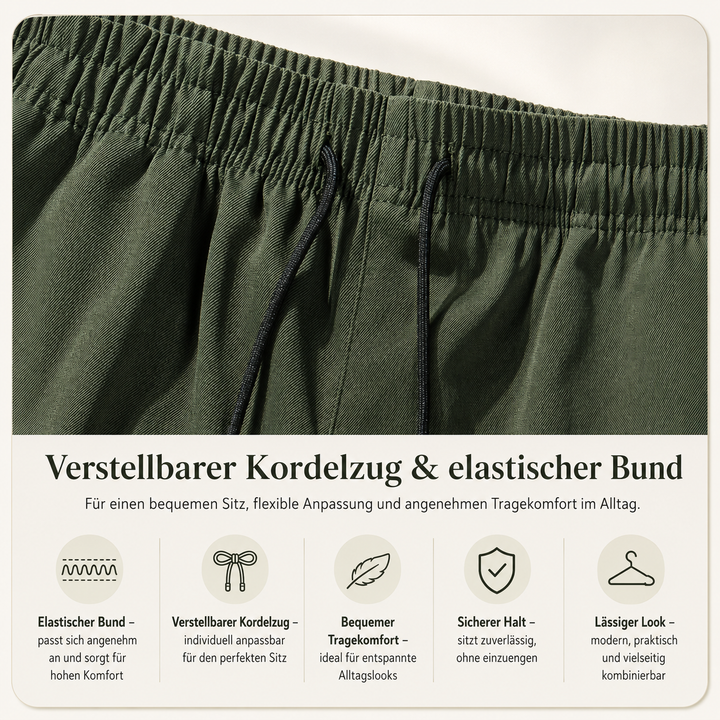Sommerfeld | Komfortable Cargo-Shorts für Herren (1 kaufen, 1 GRATIS dazu)