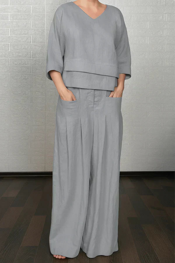 Lennie | Elegantes Komfort-Zweiteiler-Set