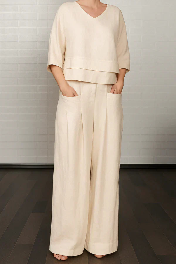 Lennie | Elegantes Komfort-Zweiteiler-Set