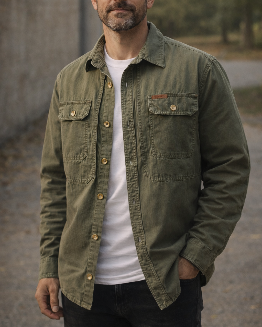Sommerfeld | Overshirt aus schwerer Baumwolle