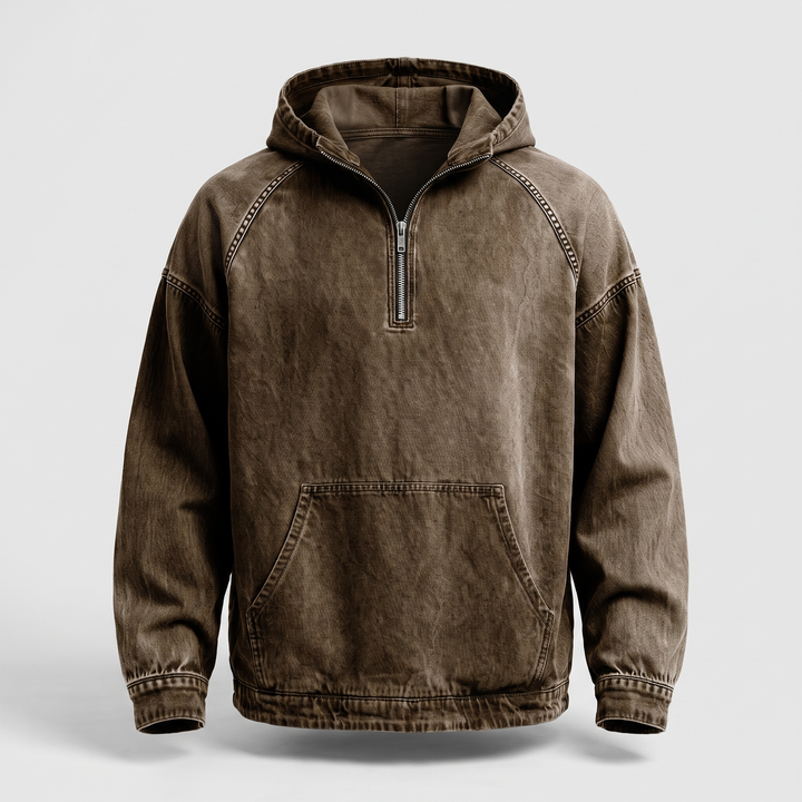 Sommerfeld | Denim-Hoodie für Herren (1 kaufen, 1 GRATIS dazu)