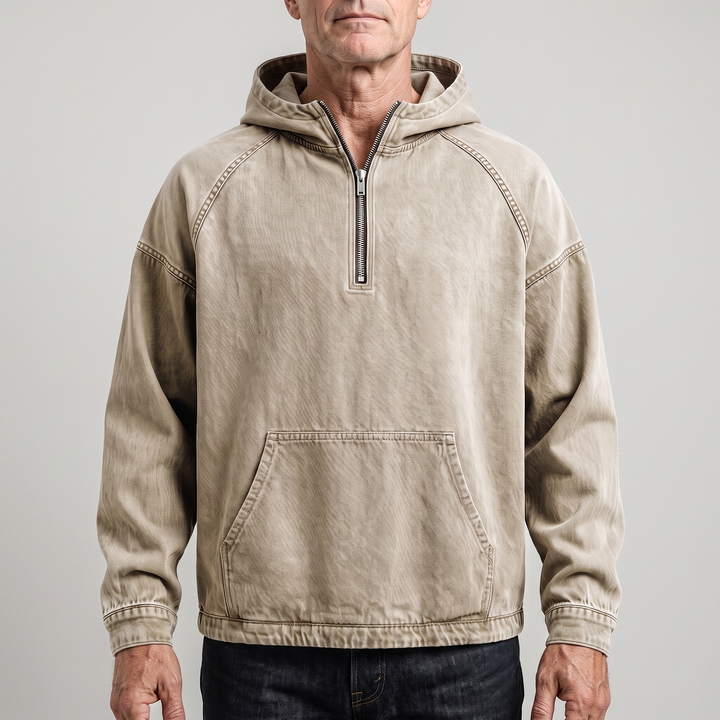 Sommerfeld | Denim-Hoodie für Herren (1 kaufen, 1 GRATIS dazu)