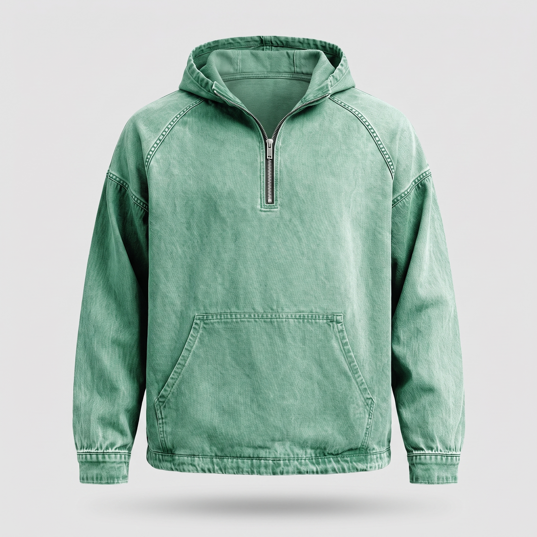 Sommerfeld | Denim-Hoodie für Herren (1 kaufen, 1 GRATIS dazu)