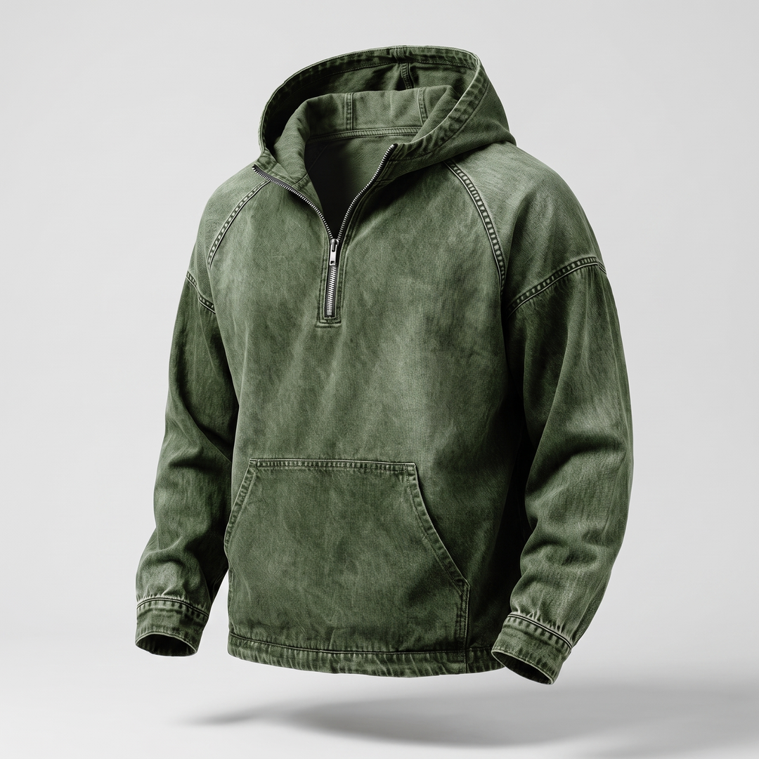 Sommerfeld | Denim-Hoodie für Herren (1 kaufen, 1 GRATIS dazu)
