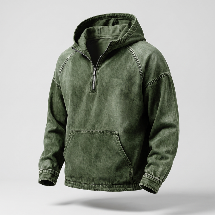 Sommerfeld | Denim-Hoodie für Herren (1 kaufen, 1 GRATIS dazu)