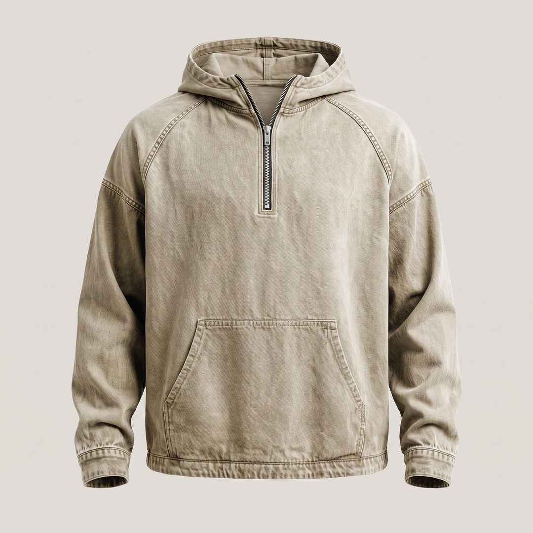 Sommerfeld | Denim-Hoodie für Herren (1 kaufen, 1 GRATIS dazu)