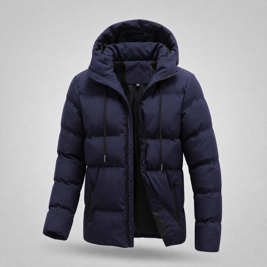 Sommerfeld | Gefütterte Herrenjacke mit Kapuze