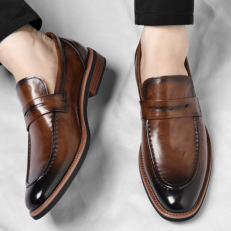 Sommerfeld | Klassische Penny-Loafer aus Leder