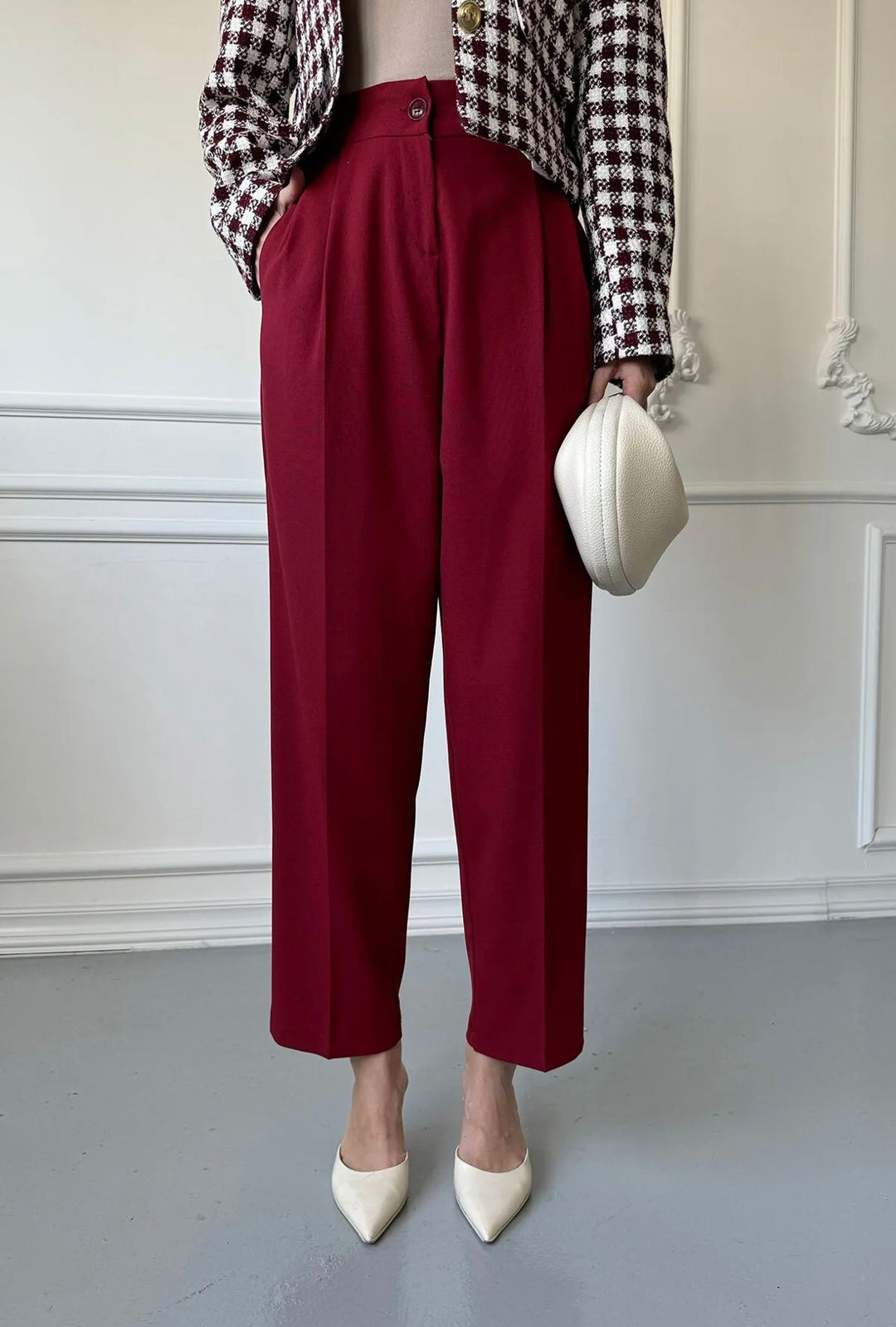 STEFANIE | VIELSEITIGE KLASSISCHE SLIM-FIT-ANZUGHOSE