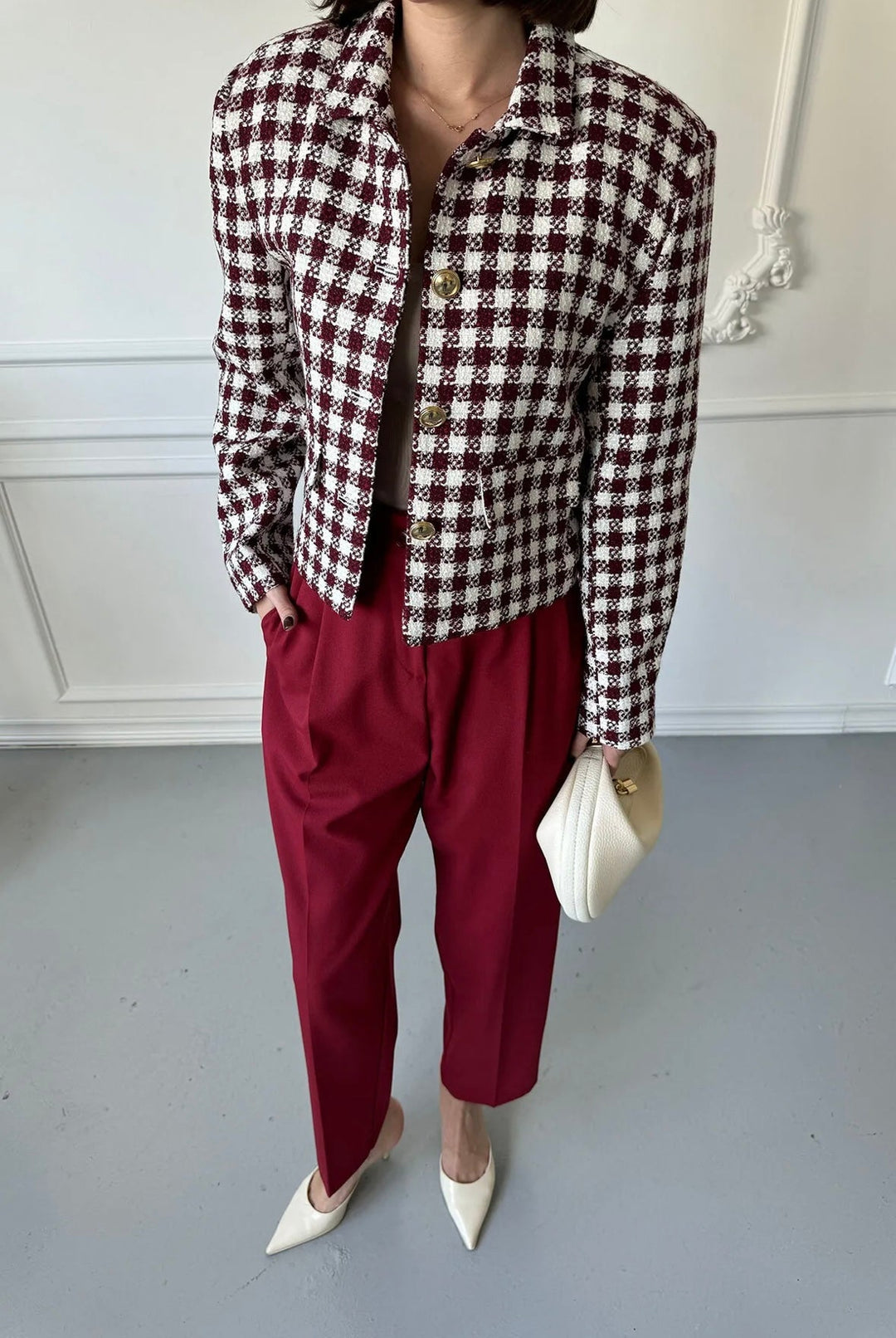 STEFANIE | VIELSEITIGE KLASSISCHE SLIM-FIT-ANZUGHOSE