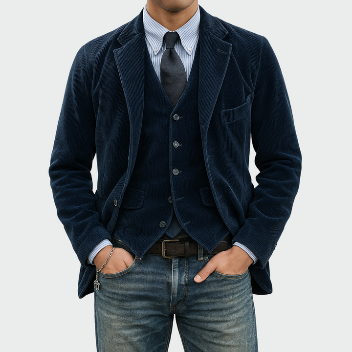 Sommerfeld | Elegantes Blazer- und Westen-Set