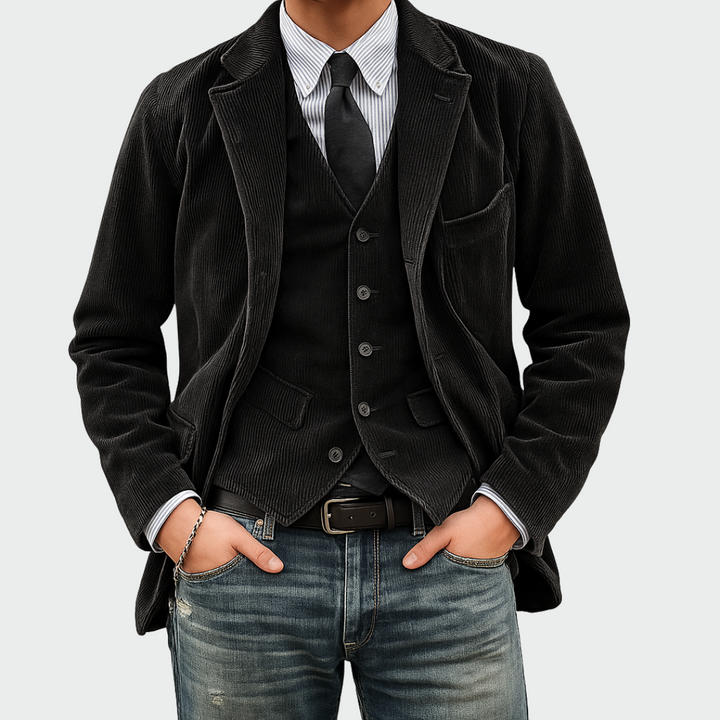 Sommerfeld | Elegantes Blazer- und Westen-Set
