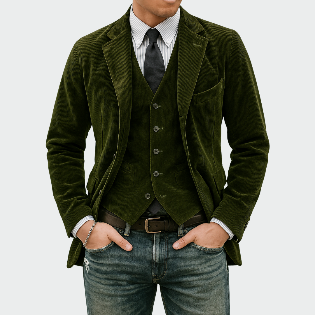 Sommerfeld | Elegantes Blazer- und Westen-Set