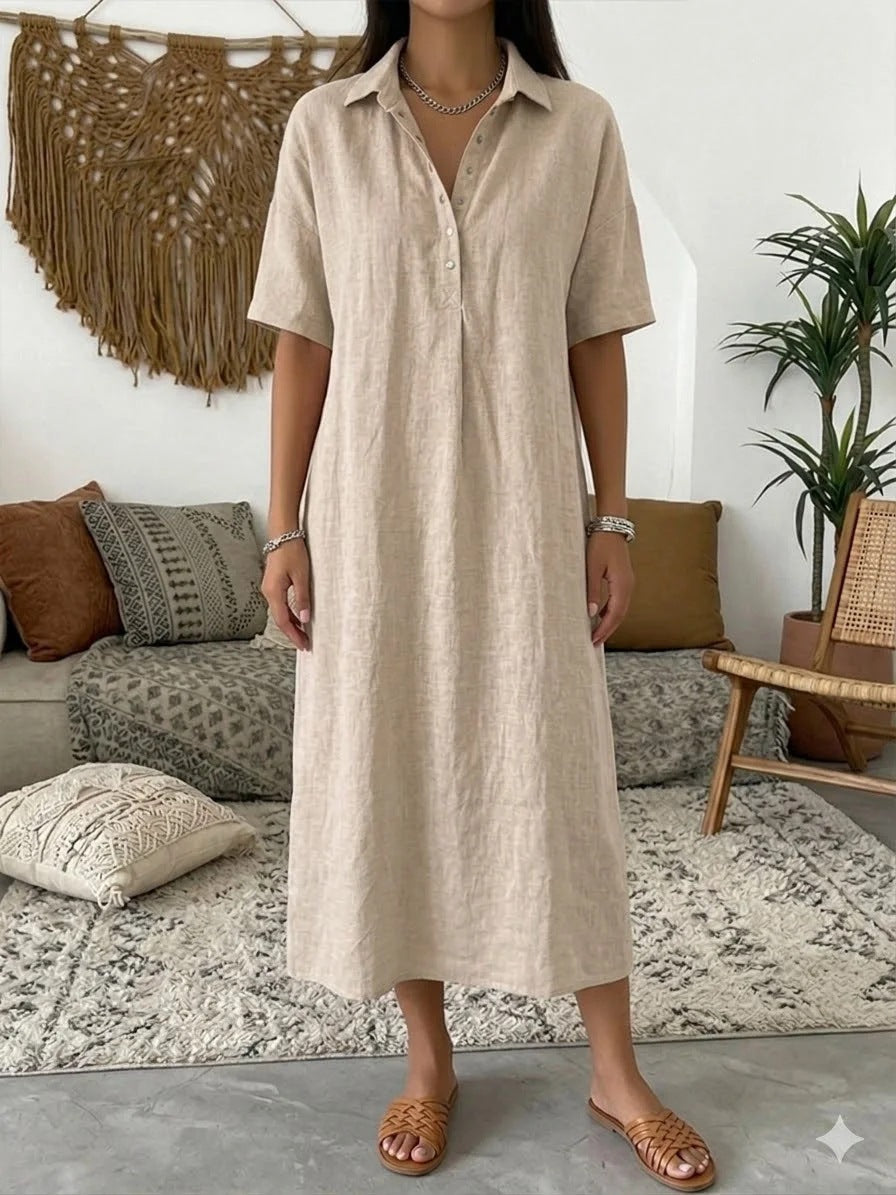 Sommerfeld | Luftiges Midi-Hemdblusenkleid