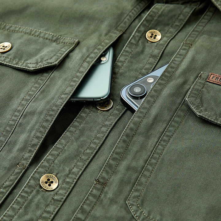 Sommerfeld | Overshirt aus schwerer Baumwolle