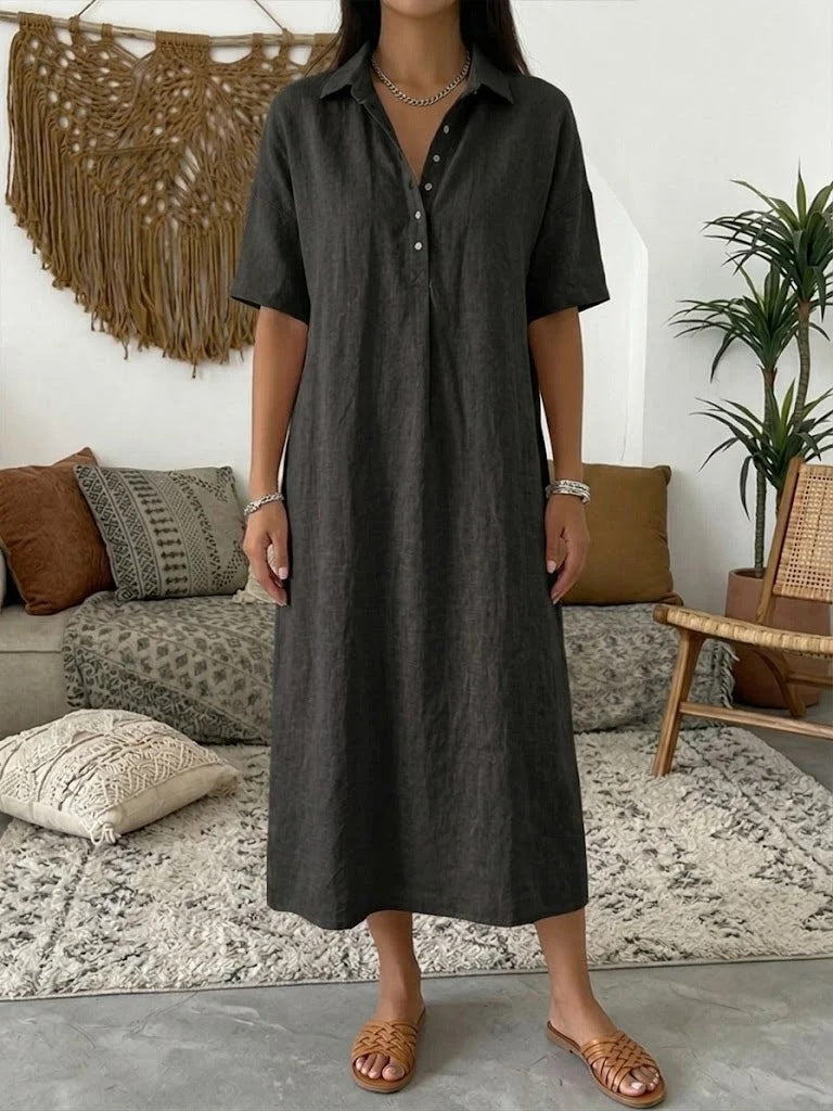 Sommerfeld | Luftiges Midi-Hemdblusenkleid