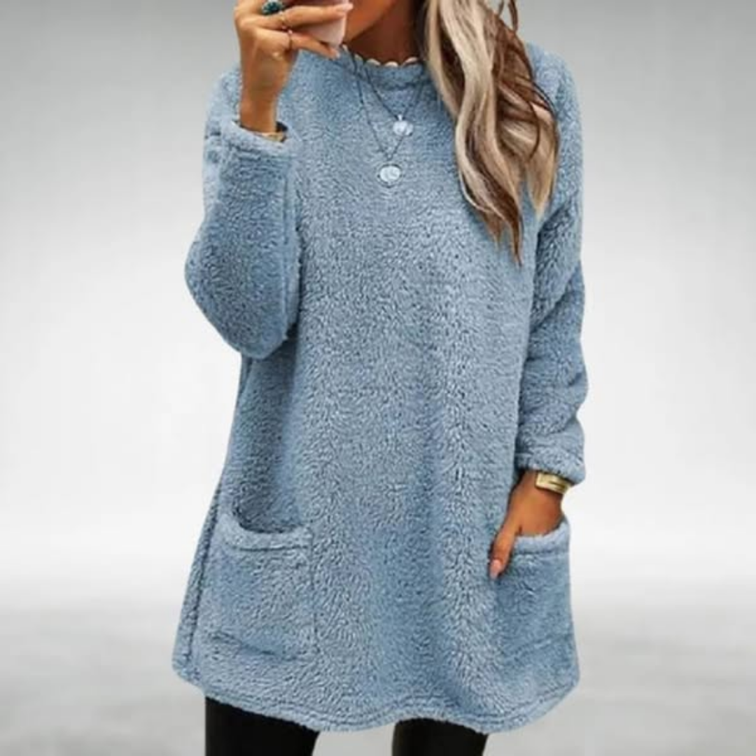 Sommerfeld | Langer Fleece-Pullover