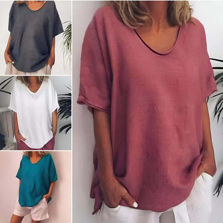 Sommerfeld | Lockeres Komfort-T-Shirt für Damen (1 Kaufen, 1 GRATIS dazu) Normaler Preis