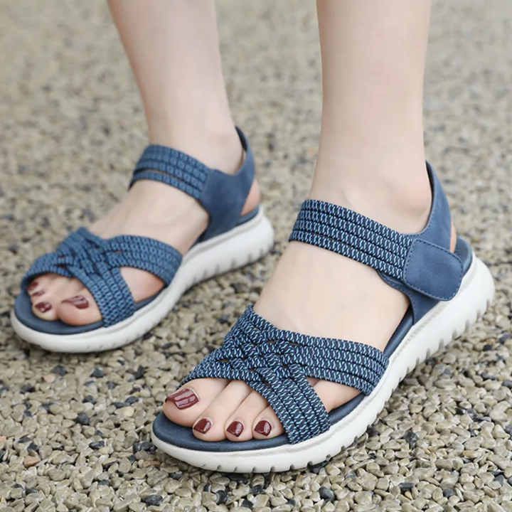 Sommerfeld | Leichte Komfortsandalen mit elastischem Halt