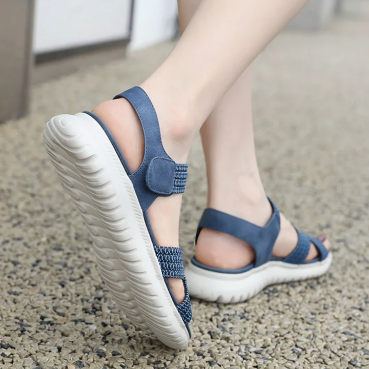Sommerfeld | Leichte Komfortsandalen mit elastischem Halt