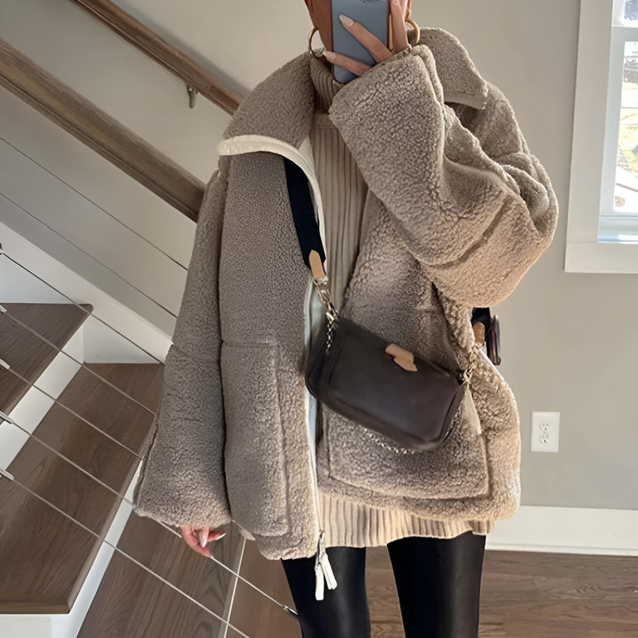 Sommerfeld | Warme Teddyjacke für Damen